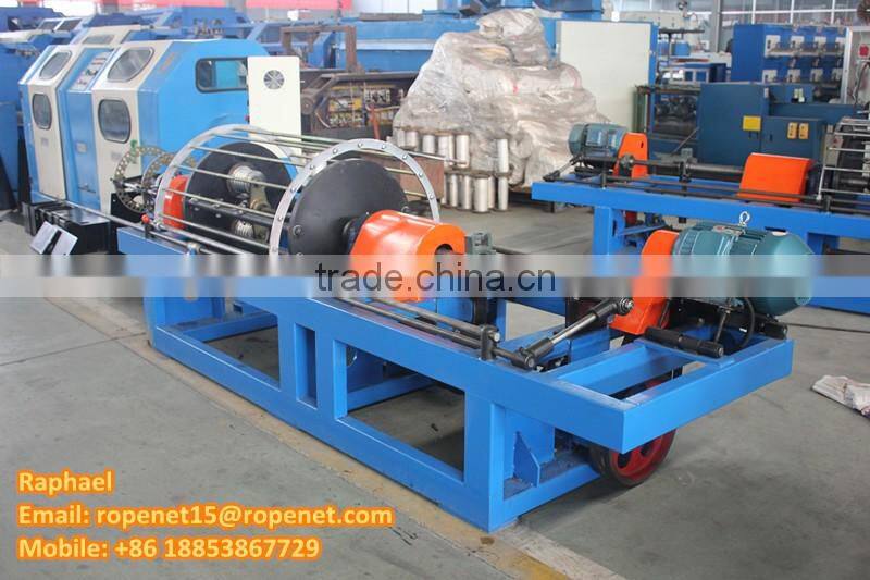 D type rope making machine for PP, PE rope/twisted rope machine: https://youtu.be/ODLBJ4em4vA