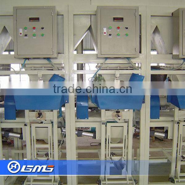 8-nozzles automatic hydrated lime powder rotary packer price