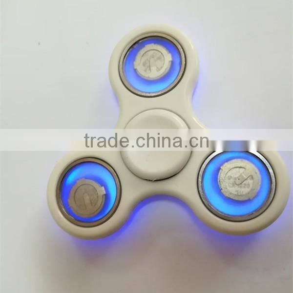 Pre-sale! 608 Led Spinner fidget with clickable button hybrid ceramic bearing led spinner