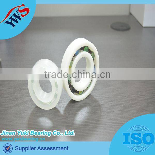 High temperature application plastic bearings
