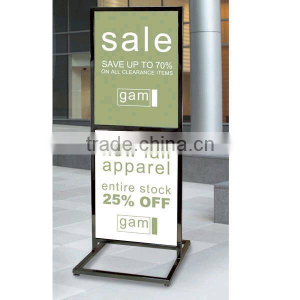 outdoor display sign acrylic board