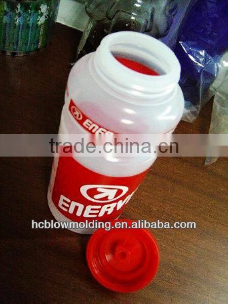 Blow mold plastic cup with lid OEM cup travel portable plastic space cup