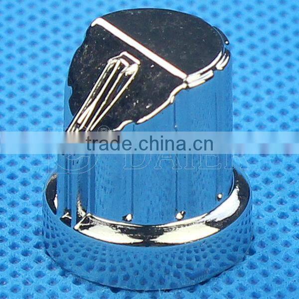 18teeth chrome plated aluminum potentiometer knob