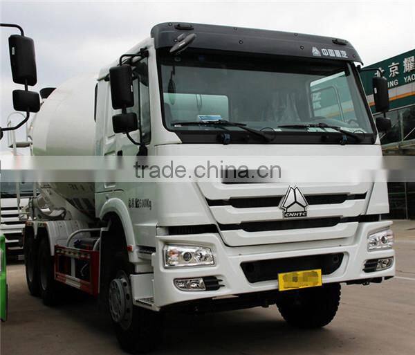 CNHTC HOWO 12m3 concrete pump mixer truck / truck mounted concrete mixer