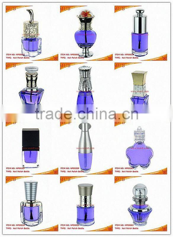 5/10/15/20ml Black empty uv gel nail polish bottle wholesale