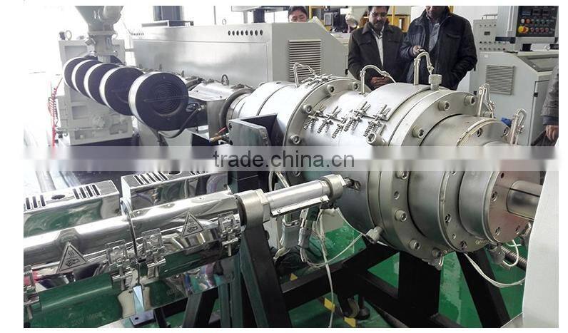 ppr LDPE HDPE heating pipe extrusion line/ppr pp LDPE HDPE heating plastic tube stock machinery