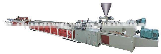 pvc window/door frame profile extrusion line