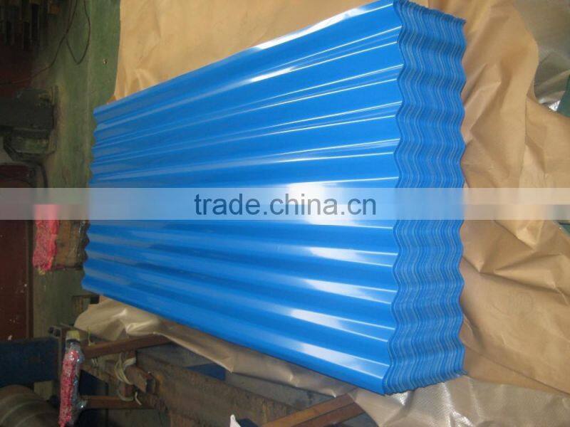 high quality good price galvanized prepainted corrugated steel sheet