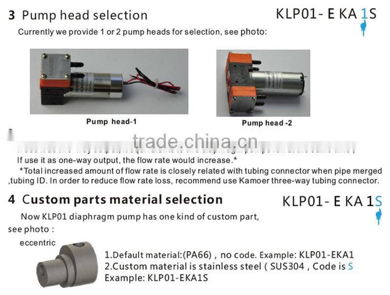 Suction Pump Medical KAMOER Pump for Analysis Meter