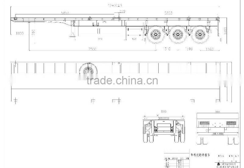 steel material cattle transport trailer/livestock semi-trailer/animal delivery trailers