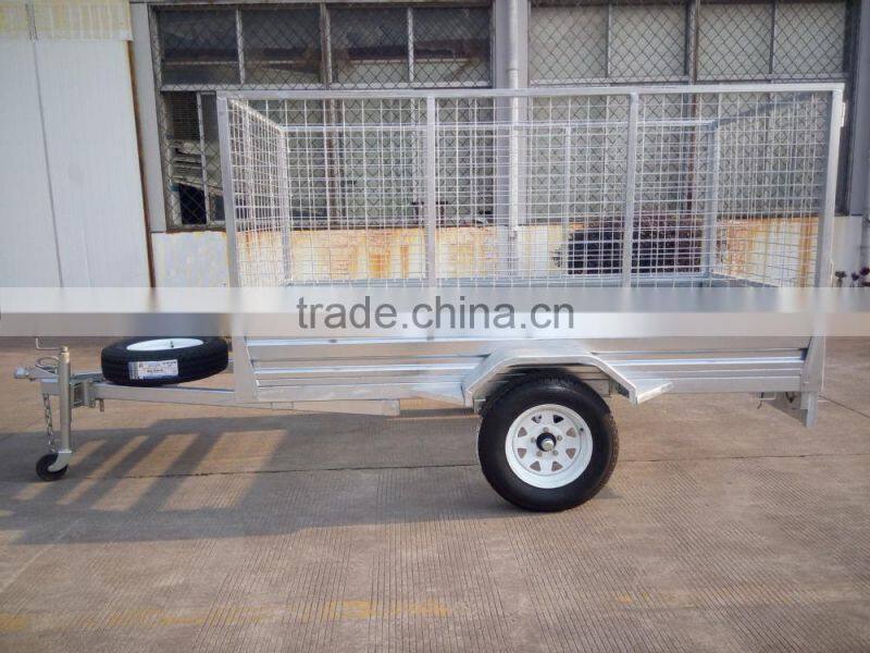 Cage trailer/box trailer/car trailer/6X4/7X4/8X4/8X5