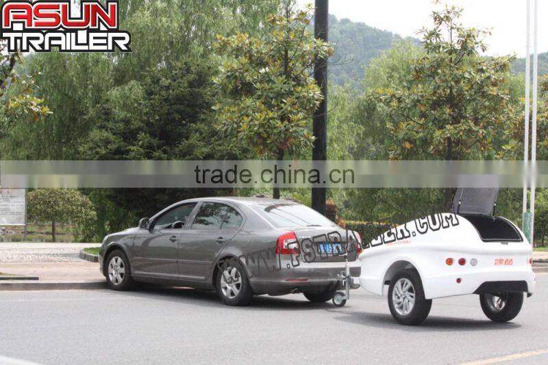 Newest mini fiberglass cargo trailer