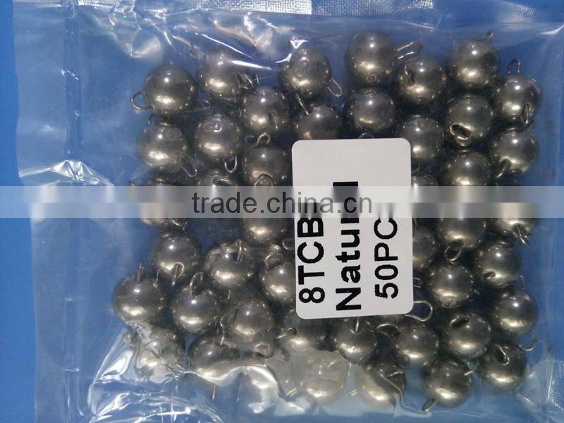 2017 wholesale offer for tungsten cheburashka sinker 1g-12g