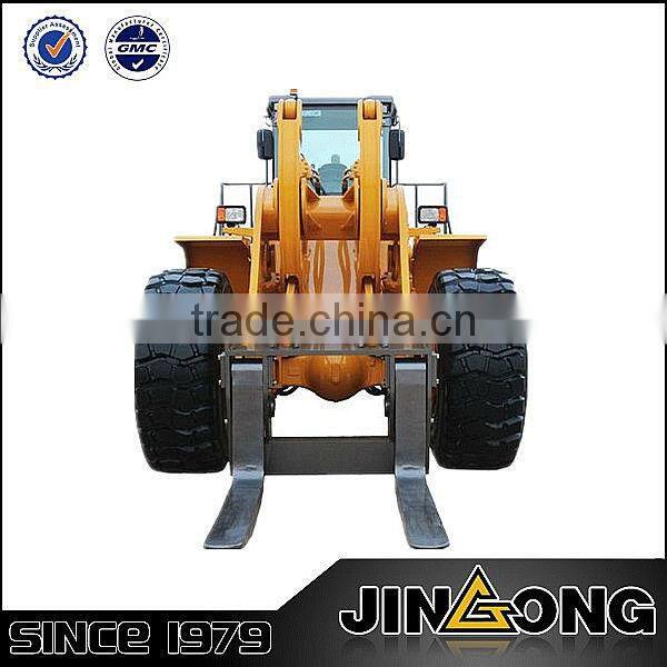 quarry equipment Block lifting equipment fork wheel loader used in quarry JGM771FT32 for sale 162Kw/h 3200mm lifting height