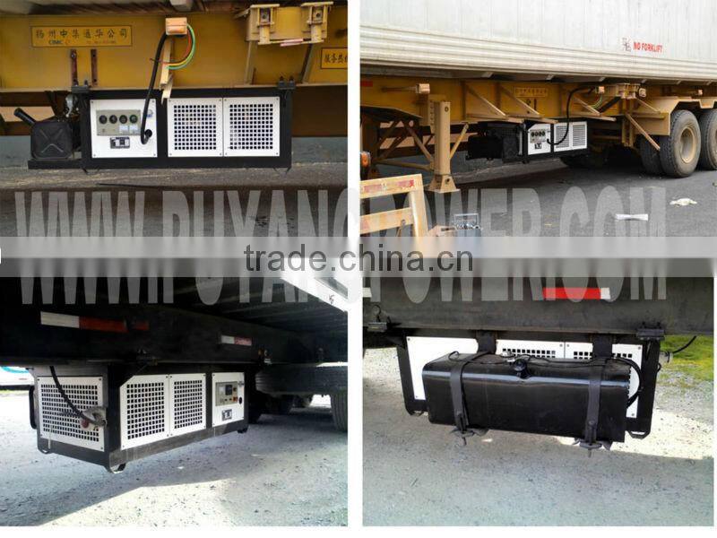 Made in China freshment assurance generator set for reefer container underslung