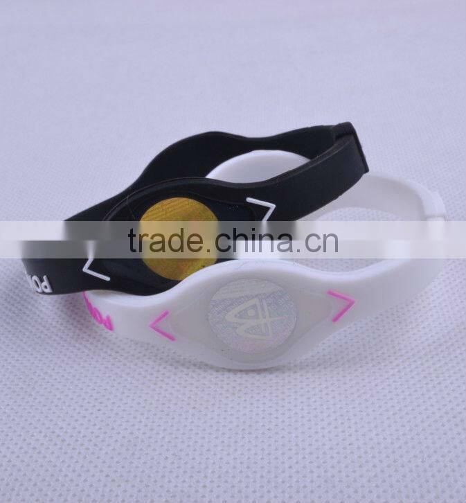 Hot sale!!! Most special promotion gift energy silicon bracelet charms fashion bracelets 2013