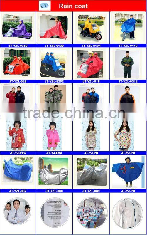 universal single adult EVA rain poncho