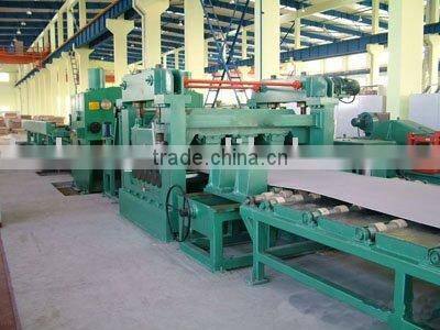 Flying Shearing Line for aluminum strips cutting with continuous high out-put