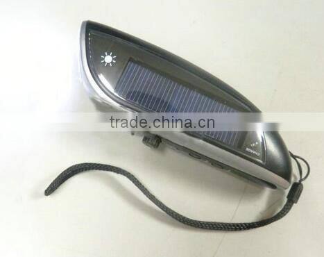 new design crank emergency mobile charger solar torch lamp