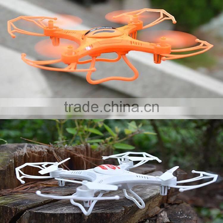 Four-axis aircraft with LED light 2.4G remote control 3D rolling a key return kids toys Drone