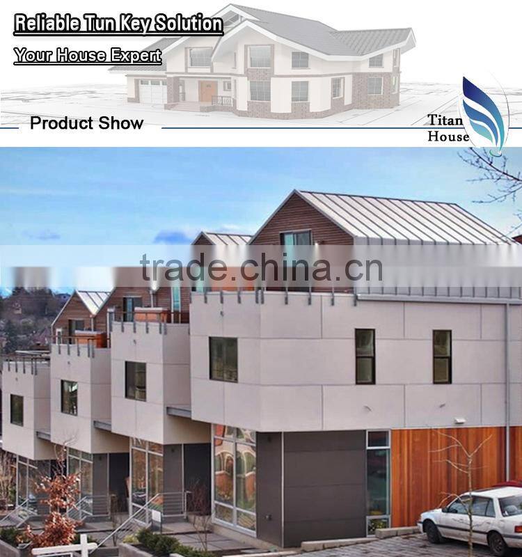 Best Seller LGS Modular Prefabricated Townhouses