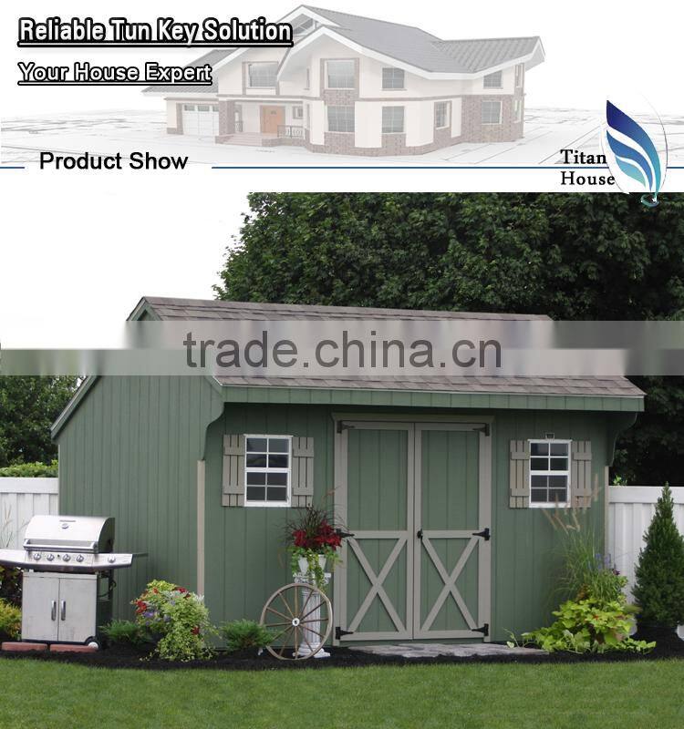 Cheap Light Steel Prefab Garden Greenhouse for sale for American