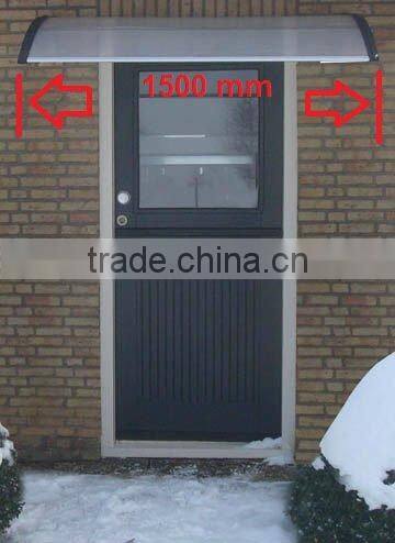 new product polycarbonate solid sheet awning for balcony