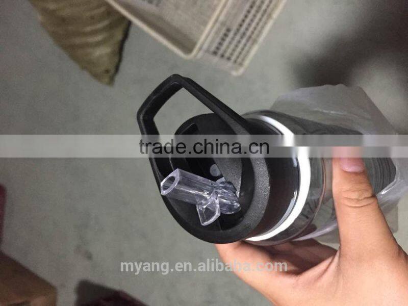 Custom Hygienic plastic sports water bottle,sport water bottle with straw