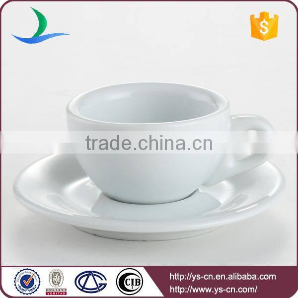 2017 New fine ceramic espresso cups saucers With Long-term Service