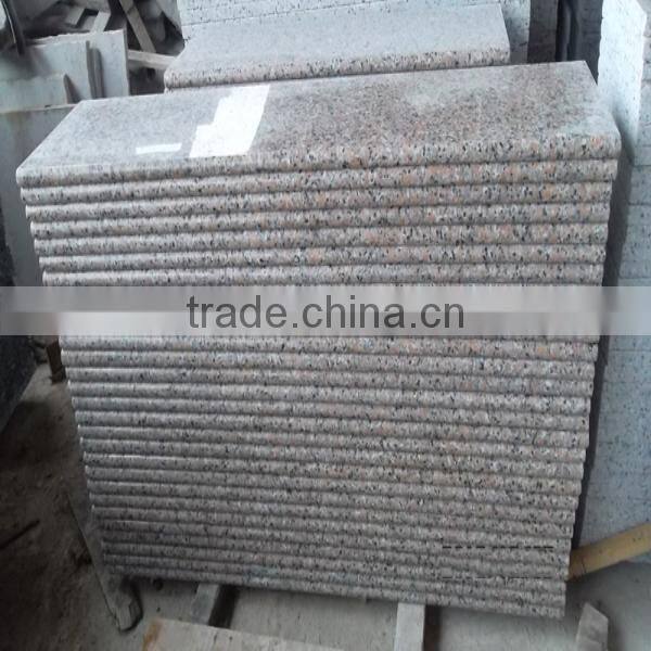 pink granite G564 rosa porrino step nosing granite