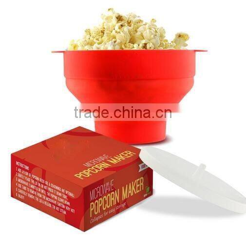 Silicone Microwave Popcorn Popper,Silicone Hot Air Popcorn Popper,Silicone Microwave Popcorn Maker