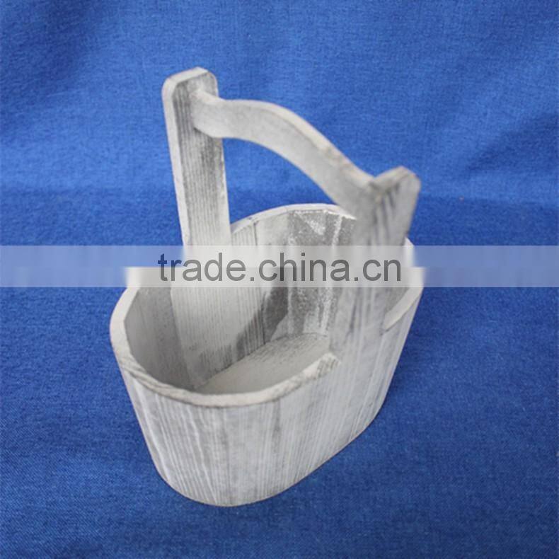 Wood pail christmas pails washing pail wooden pail for sale