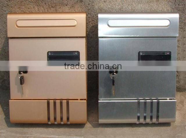 Wall mounted Aluminum Mailboxes for sale
