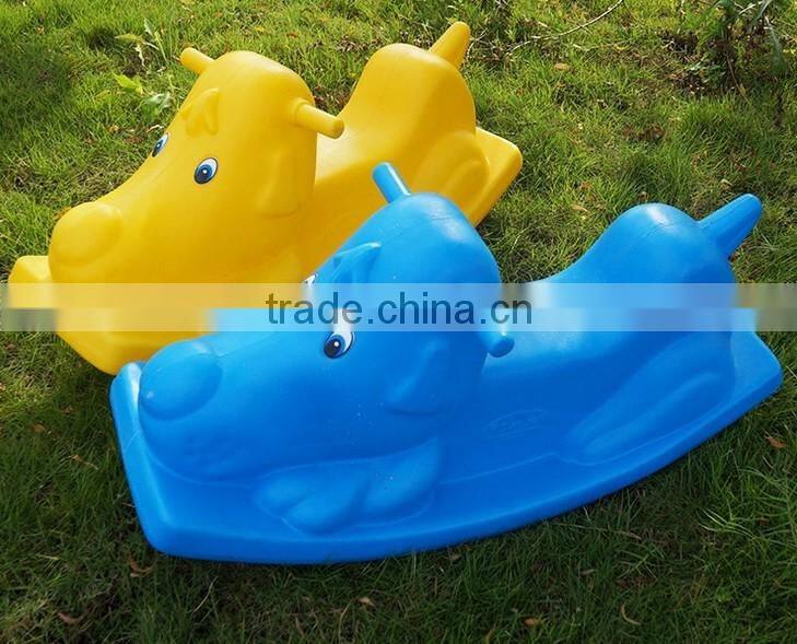 lovely animal rocking chair,plastic rocking chair for children 2016