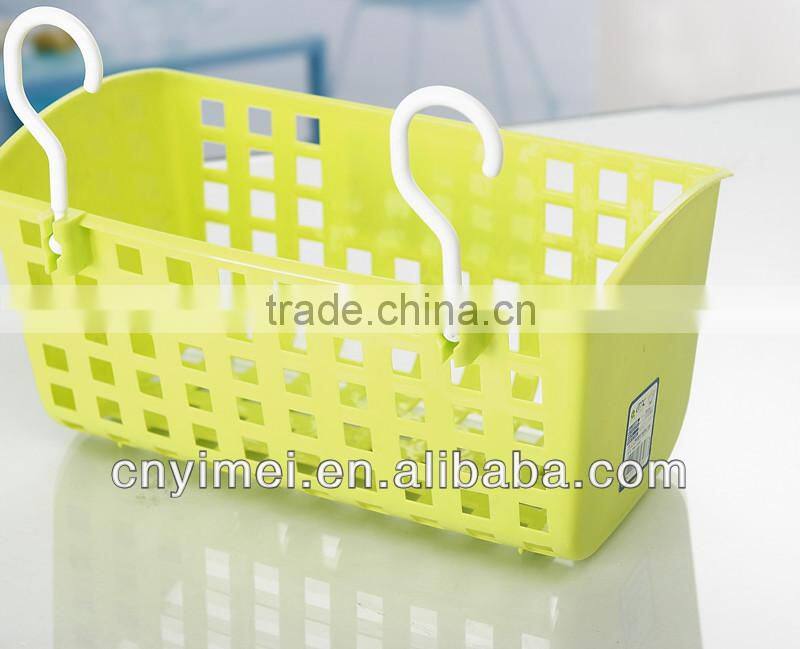 plastic bathroom basket storage basket bathroom hanging basket ,
