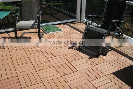 Waterproof WPC DIY interlocking floor tiles, Factory sales floor tiles, cheap wpc floor tiles