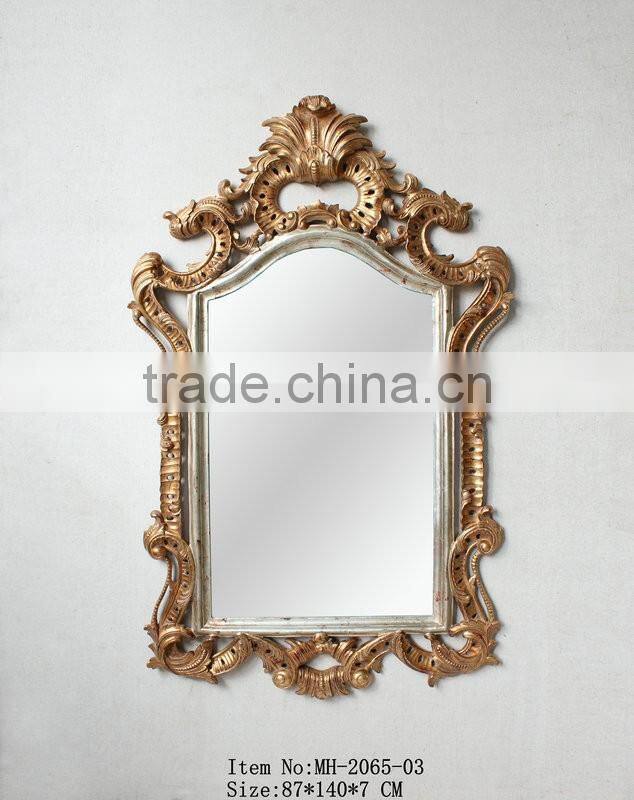Living room furniture decorative console table with mirror