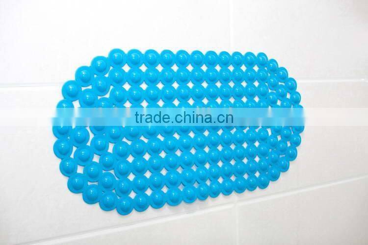 Non toxic leaf texture funny tub pvc kids plastic bath mats