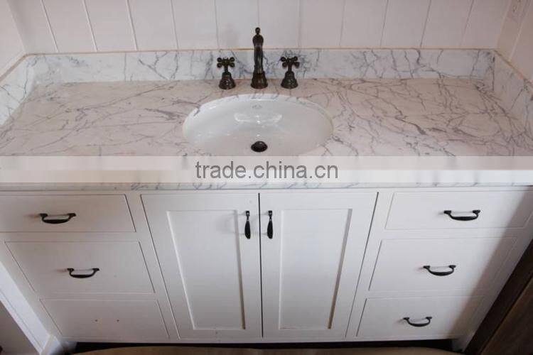 Inexpensive hotel corridor wall natural stone grass white marble tiles