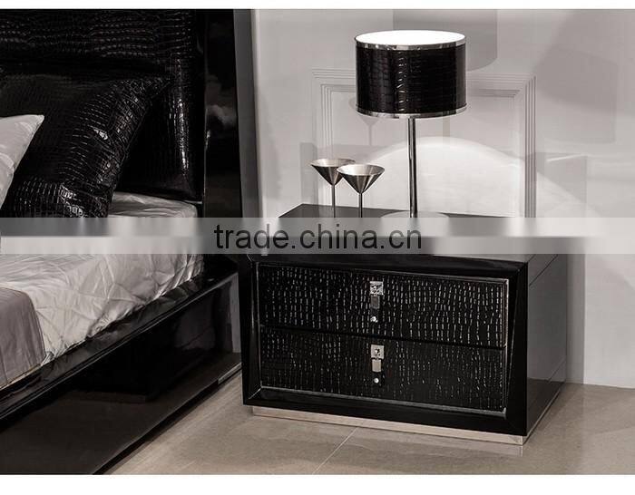 black leather backboard bedroom furniture