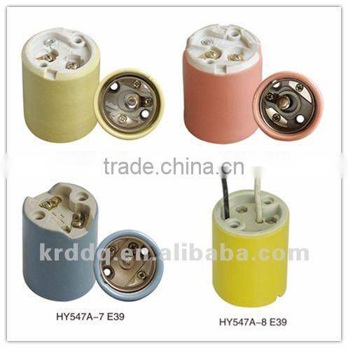 lamp base brass screw shell for E27 lamp holder