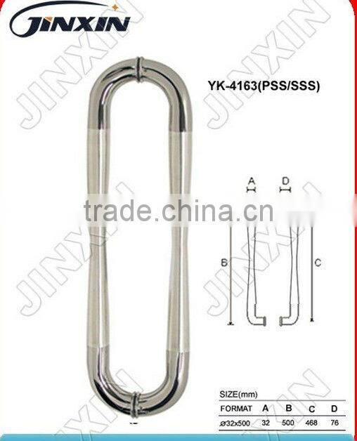 JINXIN pretty beautiful design mirror finished american style door handle