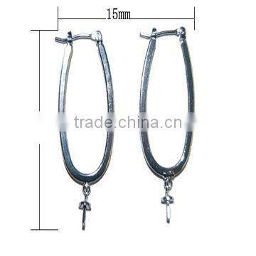 25*40mm Fashional 925 sterling silver earring hook