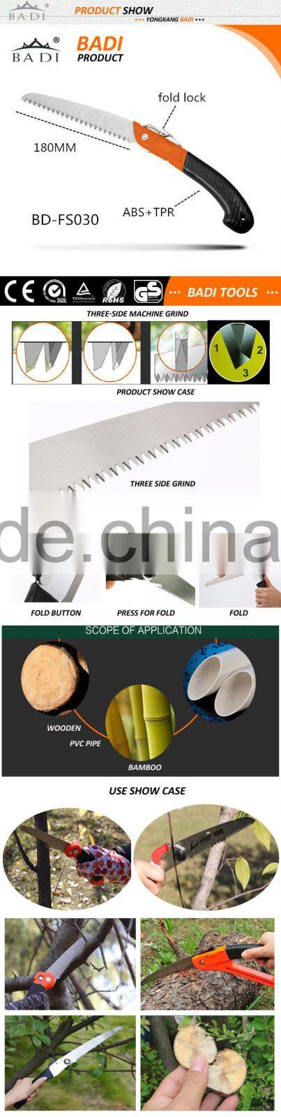 garden folding hand saw for cuting tree