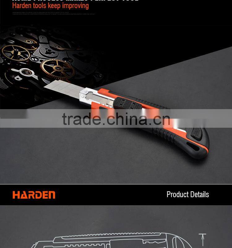 Hot Selling High Quality Low Price Plastic Cutting Tools Metal Holder 3Pcs Blade Pocket Knife