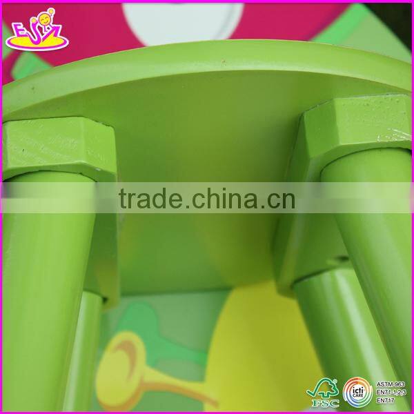 New and popular wooden table chair,modern children dining table and chair set toys,outdoor kids wood table and chair W08G039