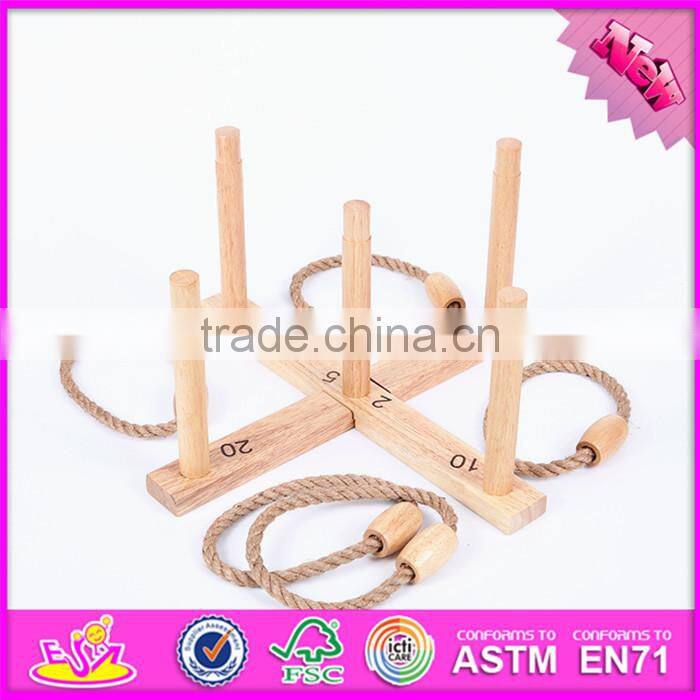 2016 Outdoor garden wooden bowling game W01A181