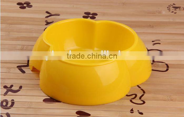 plastic dog dish cheap / plastic non slip dog bowl/hot sale disposable melamine non slip dog bowl