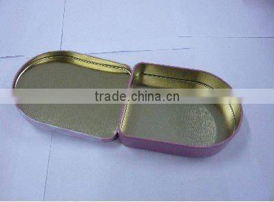 Lovely Candy Tin, Half-Circle Shaped Candy Tin
