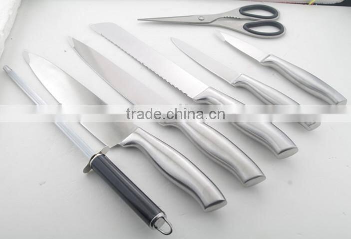 8pcs stainless steel kitchen knife